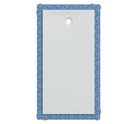 Geberit receveur de douche rectangulaire Olona 90x180 cm, hauteur 4 cm, écoulement derrière au centre, blanc/ mat, 550.940.00.1