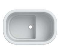 Geberit Receveur de douche Varicor, blanc alpin,, 407730016