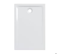 Receveur de douche rect Geberit Renova à poser à encastrer 80 x 120 cm Blc - GEBERIT 00727800000AG3