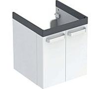 Geberit Renova Comfort 808530000 53x62x52,5cm, meuble vasque, blanc / graphite