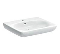 Geberit Renova Comfort lavabo 258565600 65x55cm, blanc KeraTect, avec trop-plein, accessible