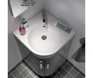 Geberit Renova Compact Lave-mains d’angle, 226150000,