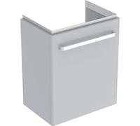 Geberit Renova Compact meuble sous lavabos, avec une porte, 50x60,4x36,7cm, gris clair, 862056000