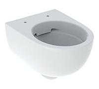 Geberit Cuvette WC suspendue Renova Compact carénée Rimfree 49 cm Blanc 500.377.01.1