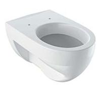 Geberit Renova lavabo mural WC 203 140 600 6 litres, blanc avec KeraTect