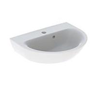 Geberit Lave-mains Renova 50 x 40 cm 1 trou au centre avec trop-plein Blanc 500.376.01.1