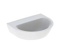 Geberit Lave-mains Renova 500.497.01.1 – 45 cm, sans trou pour robinetterie, sans trop-plein, blanc