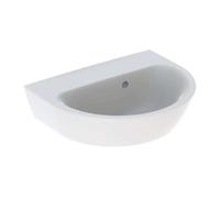 Geberit Lave-mains Renova New 500495018 45 x 36 cm Blanc KeraTect sans trou, trop-plein asymétrique