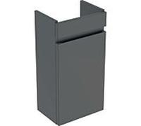 Geberit Renova Plan meuble sous lavabo, avec une porte, portée réduite, 31,4x60,5x22cm, 501901JK1, Couleur: lave / laqué mat - CM