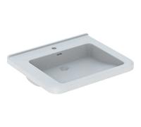 Geberit Renova Comfort lavabo 128662600 60 x 55 cm, blanc, KeraTect, sans trop-plein