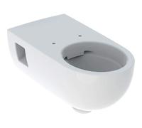 Geberit Cuvette WC suspendue Renova Comfort 500.693.01.1 70 cm rallongée semi-carénée Rimfree Blanc