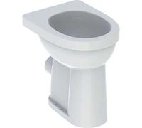 Geberit Renova Nr. 1 Comfort WC au sol, chasse deau plate, surélevée, 6 l, sortie horizontale, 218520600, Couleur: Blanc, avec KeraTect