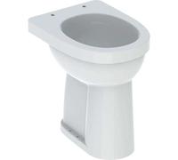 Geberit Renova Nr. 1 Comfort WC au sol, chasse deau plate, surélevée, 6 l, sortie verticale, 218521000, Couleur: Blanc