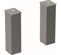 Geberit Renova Nr.1 Comprimo nouveau meuble (2pcs), aluminium mat, 500550000