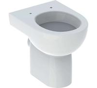 Geberit Cuvette au sol Renova 203010000 chasse plate 6 L blanc évacuation horizontale