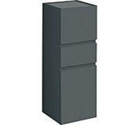 Geberit Renova Plan armoire haute 501922JK1 39x105x36cm, 2 portes, tiroir 2000 , lave, laqué mat