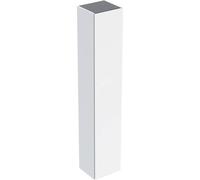 Armoire haute Geberit Renova Plan 504045011, 1 porte, largeur 33 cm, caisson/façade blanc laqué satiné brillant