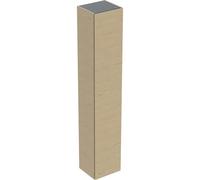 Geberit Renova Plan armoire haute, avec une porte, 33x180x29,8cm, 504045PS1, Couleur: Chêne naturel / structure du bois mélaminé - CM