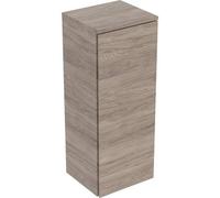 Geberit Renova Plan armoire mi-haute, avec une porte, 33x85x29,7cm, 504044JR1, Couleur: Noyer hickory / mÃ©lamine structure bois - CM