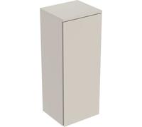 Geberit Armoire mi-haute Renova Plan 504.044.DB.1, 33×85×29,7 cm, 1 porte, gris sable laqué satiné