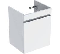Geberit Renova Plan armoire sous lavabo, avec un tiroir et un tiroir intérieur, 48,4x60,6x40,7cm, 501.904.01.1