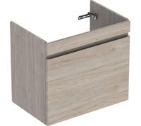 Geberit Renova Plan armoire sous lavabo, avec un tiroir et un tiroir intérieur, 68,2x60,6x44,6cm, 501.908.00.1
