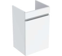 Geberit Meuble sous-vasque Renova Plan 1 porte Blanc laqué brillant 38,4x60,5x30,8 cm - 501.902.01.1