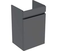 Geberit Renova Plan Armoire sous lavabo, avec une porte, 38,4x60,5x30,8cm, 501.902.JK.1, Couleur: lave / laqué mat