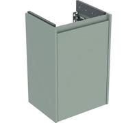 Geberit Meuble sous lavabo Renova Plan 504.021.IK.1 1 porte 40x60,6x31,1 cm Vert sauge laqué satiné