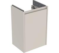 Geberit Renova Plan Armoire sous lavabo, avec une porte, 40x60,6x31,1cm, 504021DB1, Couleur: gris sable / laqué satiné - CM