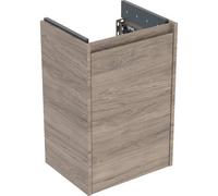 Geberit Renova Plan Armoire sous lavabo, avec une porte, 40x60,6x31,1cm, 504021JR1, Couleur: Noyer hickory / mÃ©lamine structure bois - CM
