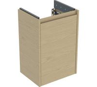 Geberit Renova Plan Armoire sous lavabo, avec une porte, 40x60,6x31,1cm, 504021PS1, Couleur: Chêne naturel / structure du bois mélaminé - CM