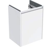 Meuble bas Geberit Renova Plan 504022011 45,7 x 60,6 x 24,2 cm, caisson/façade blanc/finition laquée satinée, 1 porte