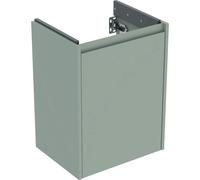Geberit Renova Plan armoire sous lavabo, avec une porte, 45,7x60,6x35cm, 504.022.IK.1, Couleur: vert sauge / laqué satiné