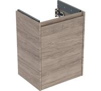 Geberit Renova Plan armoire sous lavabo, avec une porte, 45,7x60,6x35cm, 504.022.JR.1, Couleur: Noyer hickory / mÃ©lamine structure bois