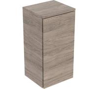 Geberit Renova Plan Armoires latérales, avec une porte, 33x65x29,7cm, 504043JR1, Couleur: Noyer hickory / mÃ©lamine structure bois - CM