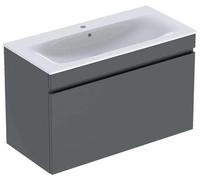 Geberit Renova Plan ensemble lavabos avec meuble sous lavabo, 1 tiroir, 100x62,2x48cm, 501.917.JK.1