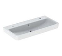 Geberit Renova Plan lavabo 501883001 100x48cm, trou à droite /gauche, avec trop-plein, blanc