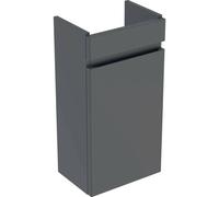 Geberit Renova Plan meuble sous lavabo, avec une porte, portée réduite, 31,4x60,5x22cm, 501.901.JK.1, Couleur: lave / laqué mat