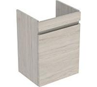 Geberit Renova meuble sous-vasque Plan 501903001 43,5x60,5x34,5cm, porte 2000 , noyer clair, feuille structurée