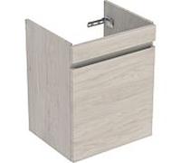 Geberit Renova Plan meuble sous-vasque 501904001 48,4 x 60,6 x 40,7 cm, noyer clair, feuille structurée