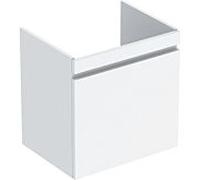Meuble sous lavabo 65 cm Geberit Renova Plan 1 tiroir 1 tiroir à l'angl Blanc br - GEBERIT 501.906.01.1