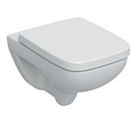 Geberit Renova Plan set mural à lavage WC set 501758001 36x54cm, avec siège WC , blanc