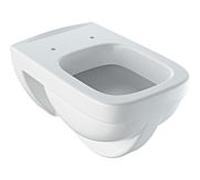 Geberit Renova Plan mur WC 202160600 6 litres, blanc Kera Tect, rondelle plate