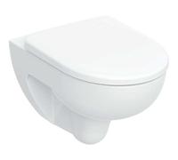 Geberit Renova Set, WC suspendu, rinçage profond, Rimfree, avec siège WC, blanc, 500801001, 500.801.00.1