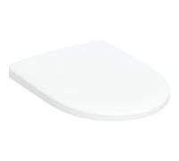 Geberit Renova WC siège avec revêtement 573025000 blanc, avec mécanisme de fermeture amortie