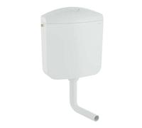 Geberit - Réservoir de chasse d’eau AP117, Dualflush, blanc alpin 136.530.11.1