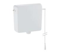 Geberit - Réservoir de chasse d'eau, remplissage latéral, blanc alpin 123.700.11.1