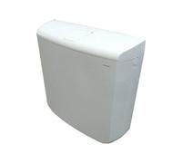 Geberit SCACAS0010CA AP110 Boîte de rinçage, bouton d'arrêt, 9 L, blanc