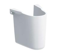 Geberit Selnova - Cache-siphon pour lave-mains, blanc 500.329.01.7